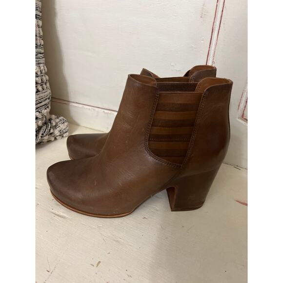 Kork-Ease size 11 brown leather Shirome boots - Picture 1 of 5